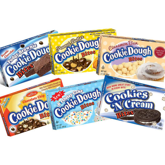 Cookie Dough Bites 6 Flavour Mega Pack (6 x 88g)