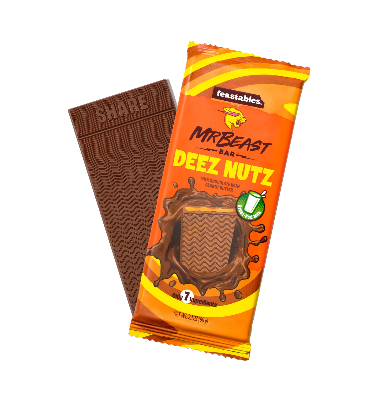 Mr Beast Deez Nutz Chocolate Bar