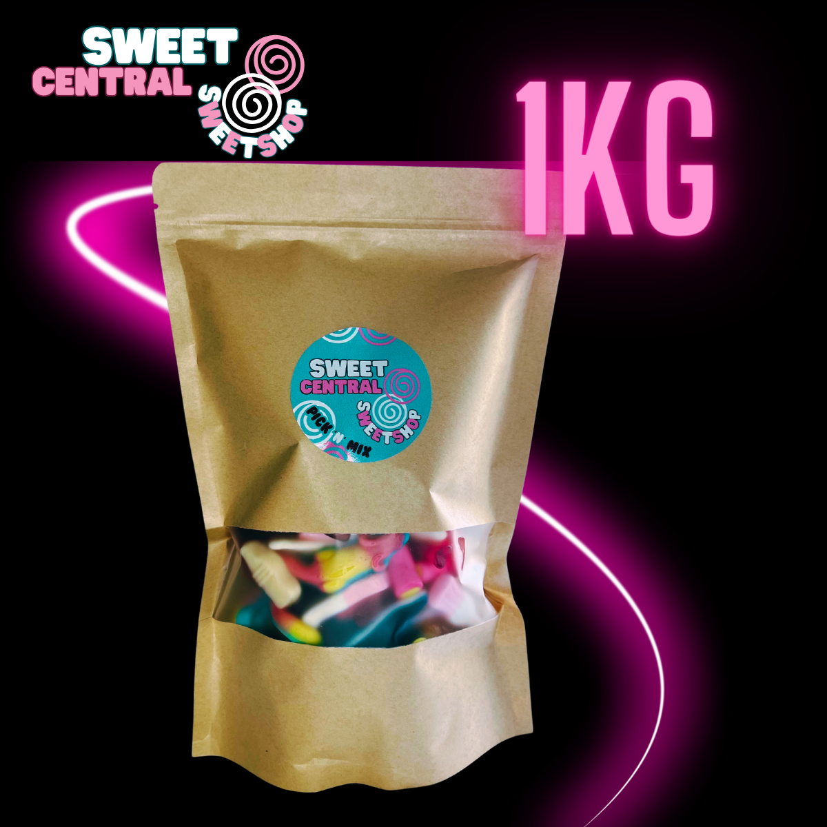 1kg Pick n Mix Sweets Bag