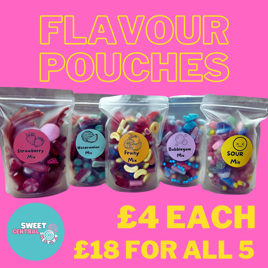 FLAVOUR SWEET PICK N MIX POUCHES