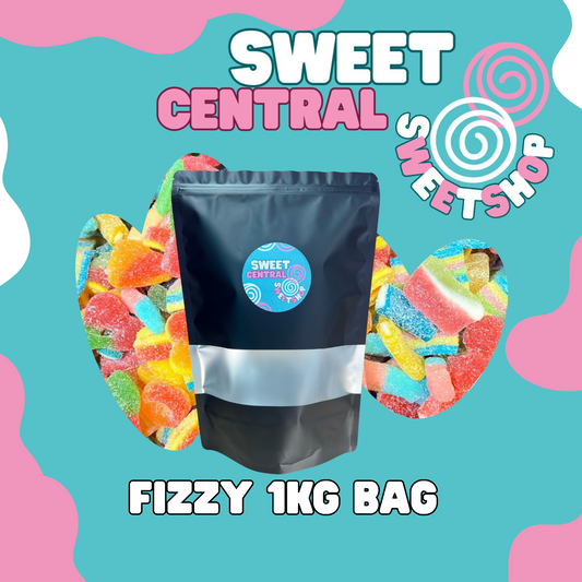 1KG Fizzy Pick n Mix Sweets Bag