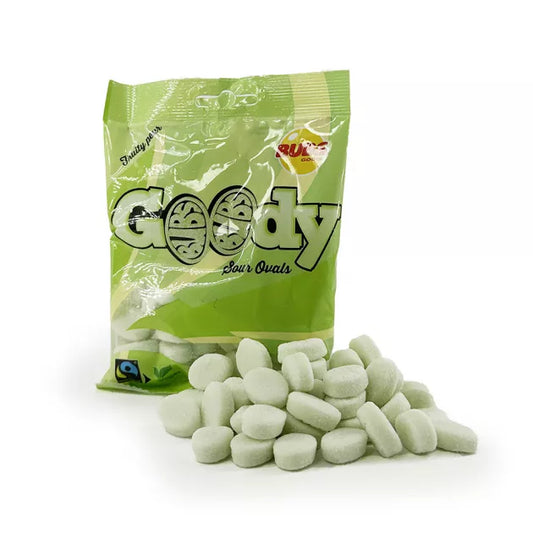 BUBS Goody Bag Fruity Pear Sour Ovals 90g
